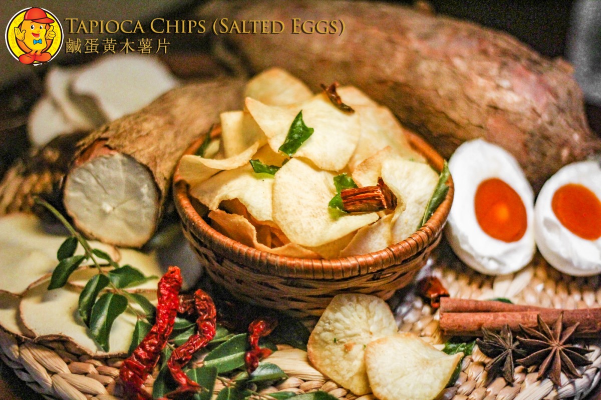 Tapioca Chips - Salted Egg 120g